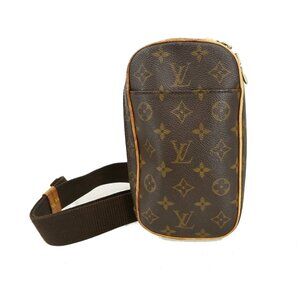 LOUIS VUITTON MONOGRAM POCHETTE GANGE BUM BAG M51870 CA0030 YQ01309